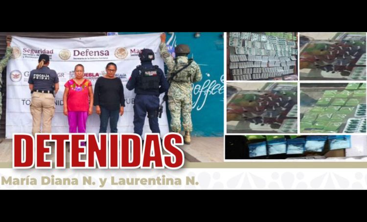 En operativo interinstitucional, asegura FGE puntos de distribución de droga en Cuautlancingo