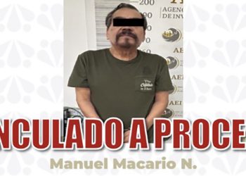 Obtiene FGE vinculación a proceso contra Manuel Macario N. por feminicidio de docente en Cuautlancingo