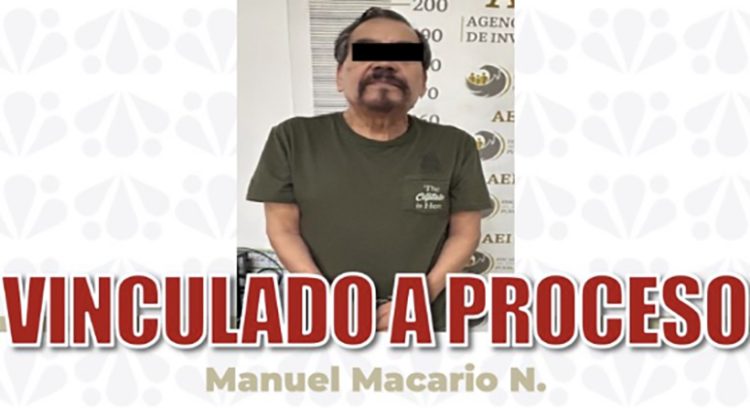 Obtiene FGE vinculación a proceso contra Manuel Macario N. por feminicidio de docente en Cuautlancingo