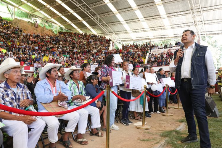 Fortalecimiento del campo y conectividad, para bienestar de familias serranas: Armenta Mier