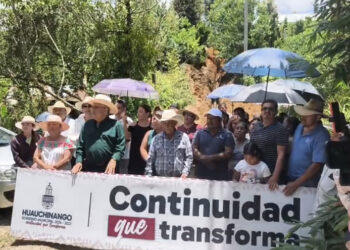 Con organización y lucha, logran obra de drenaje