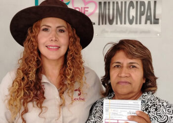 Supervisan canje de tarjetas y fortalecimiento de lecherías en Santa Isabel Cholula y la Rivera Anaya