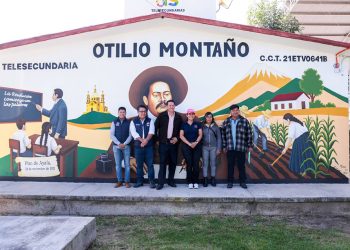 Realiza Lupita Cuautle jornada de reforestación en telesecundaria de la inspectoría Emiliano Zapata