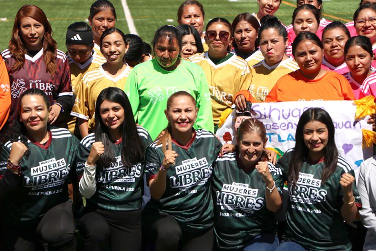 Realiza Puebla etapa estatal del Mundialito Mujeres LIBRE 2026