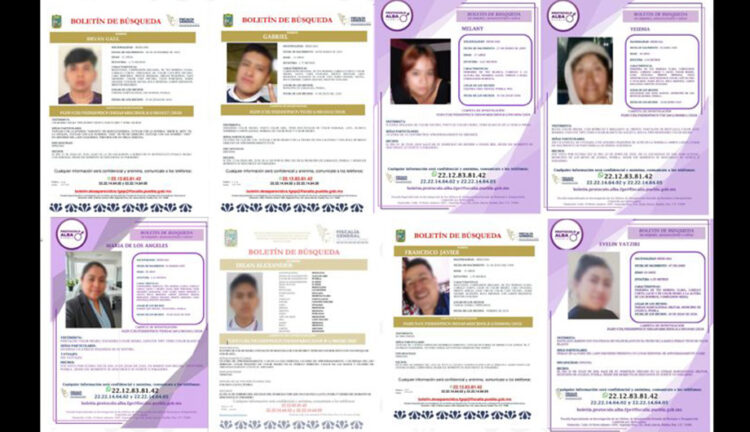 Confirma FGE localización con vida de ocho personas en Puebla