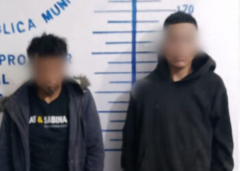 Acción inmediata de la SSC de San Pedro Cholula permite la detención de dos probables responsables de robo a comercio