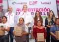 Fortalecen Pepe Chedraui y MariElise Budib seguridad alimentaria con entrega de despensas en San Francisco Totimehuacan