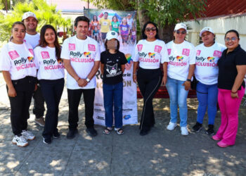 Se llevó a cabo elRally por la Inclusión en San Pedro Cholula