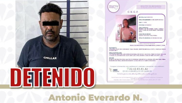 Rescata FGE a niña reportada como desaparecida y detiene a probable responsable