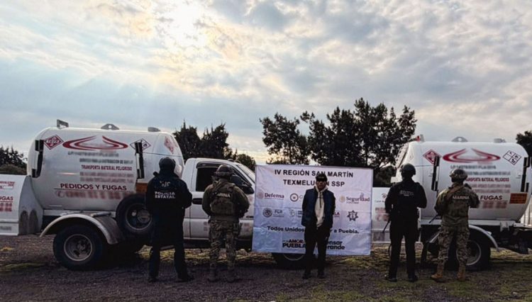 Policía Estatal y Marina detienen a hombre dedicado al robo de gas