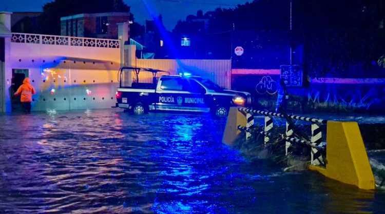 Mantiene San Andrés Cholula acciones permanentes de atención tras lluvias registradas en el municipio