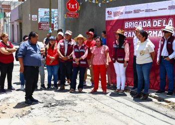 Con las Brigadas de la Transformación, Tonantzin Fernández fortalece el desarrollo de San Pedro Cholula