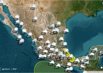 Lluvias en gran parte del país