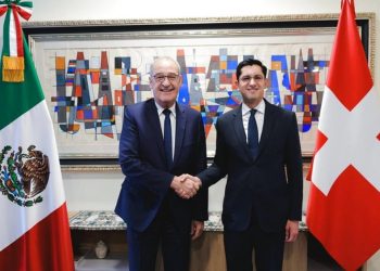 Presidente de Suiza llegó a México y se reunirá con Claudia Sheinbaum en Palacio