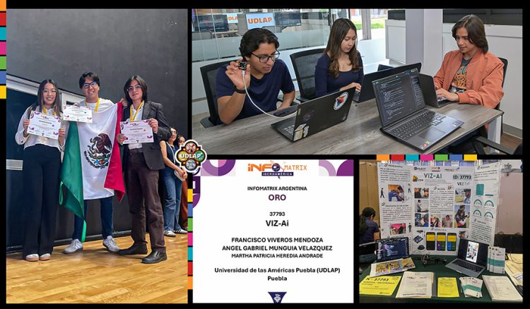 Oro para estudiantes de la UDLAP en certamen iberoamericano de ciencia y tecnología
