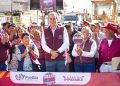 Inicia Pepe Chedraui obras de rehabilitación vial en la Junta Auxiliar de Santa María Xonacatepec