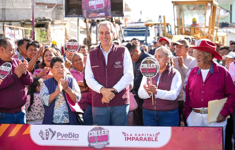 Inicia Pepe Chedraui obras de rehabilitación vial en la Junta Auxiliar de Santa María Xonacatepec