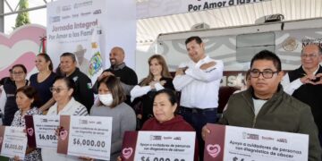 Con Amor, Gobierno Estatal lleva salud, apoyos y bienestar a las familias