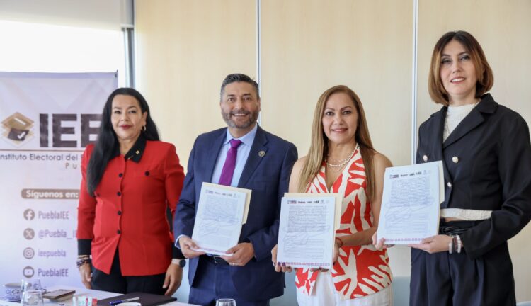 Convenio interinstitucional fortalece la participación política de las mujeres en Puebla