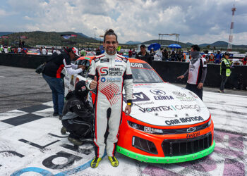 Está Germán Quiroga a un paso de avanzar a Chase de NASCAR México Series 2026