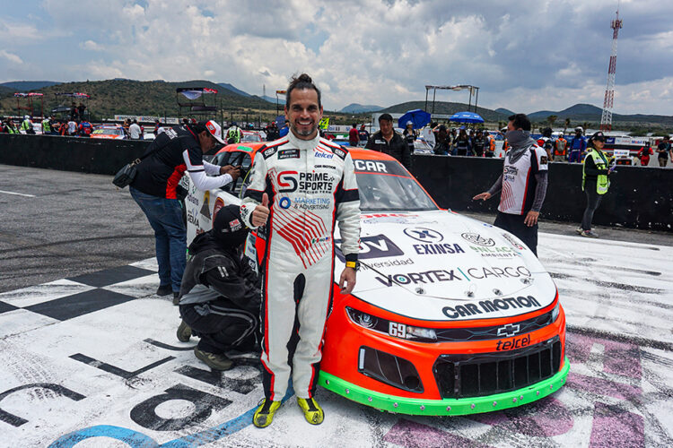 Está Germán Quiroga a un paso de avanzar a Chase de NASCAR México Series 2026