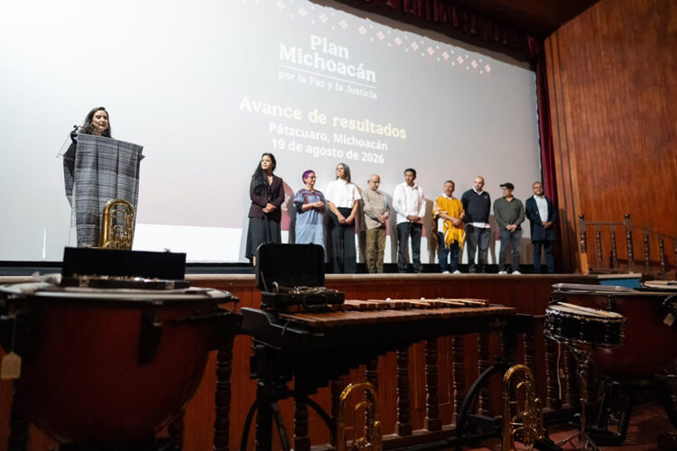 La Secretaría de Cultura presenta los avances del Plan Michoacán en cultura, con un avance de 70% e inversión de 163 mdp
