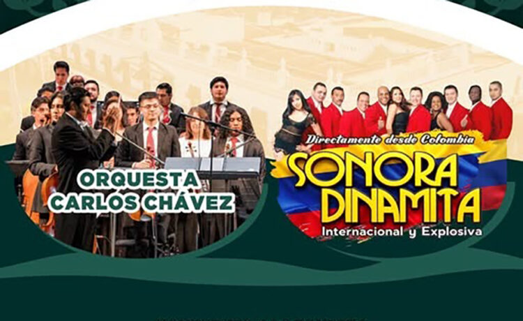 El Circuito Nacional de Orquestas Por la Paz, en Cuautla, Morelos, presenta una jornada llena de música de concierto, popular, cumbia y tropical