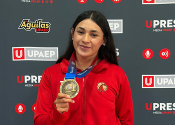 Aranza López, estudiante de Fisioterapia UPAEP, conquistó el oro en Centroamericanos 2026