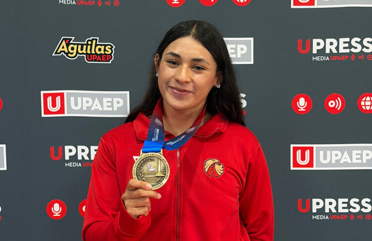 Aranza López, estudiante de Fisioterapia UPAEP, conquistó el oro en Centroamericanos 2026