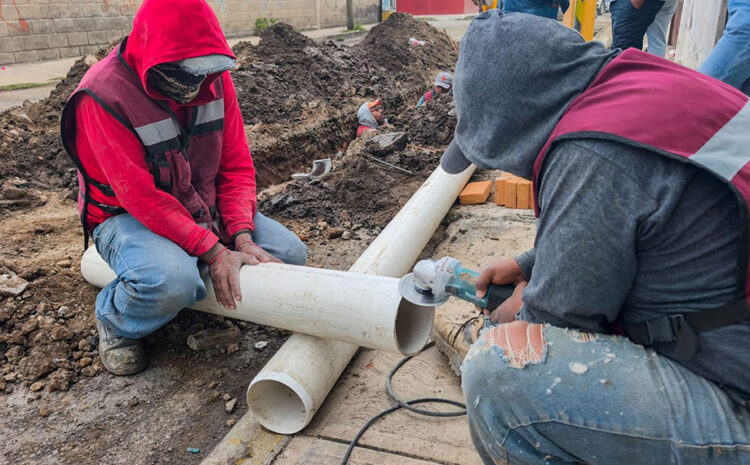 SOSAPACH concluye en menos de 24 horas la reparación de una fuga en la red de distribución de agua potable