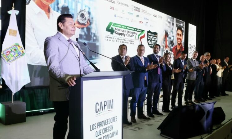 Puebla, epicentro de cadenas de valor para robustecer la industria nacional: Armenta Mier