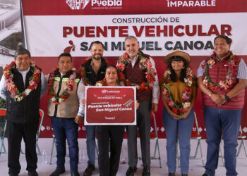 Arranca Gobierno de Pepe Chedraui construcción del Puente Vehicular de San Miguel Canoa