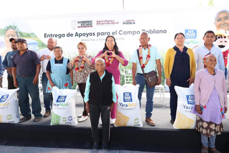 Con más apoyos, SADR impulsa la transformación del campo en Atlixco