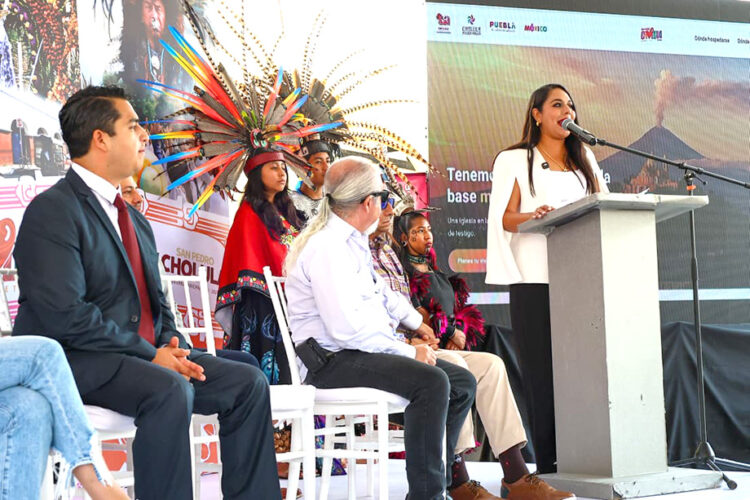 Tonantzin Fernández consolida a San Pedro Cholula como referente en turismo inteligente