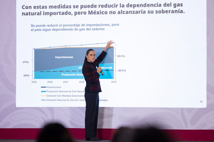 Presidenta Sheinbaum informa primeros resultados de la comisión de expertos en gas no convencional