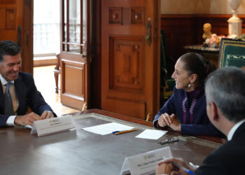 Se reúne Claudia Sheinbaum con presidente de Goldman Sachs