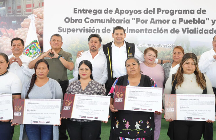 Gobierno estatal impulsa obra comunitaria y moderniza la Central de Abasto de Huixcolotla