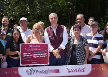 Arranca Pepe Chedraui construcción de Red de Alcantarillado Pluvial en Agua Santa