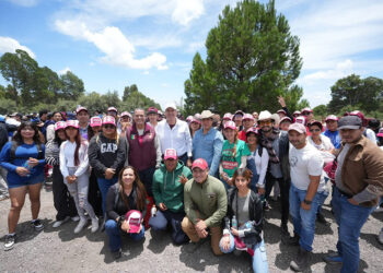 Suma Pepe Chedraui esfuerzos con Claudia Sheinbaum y Alejandro Armenta en la Jornada Nacional de Reforestación