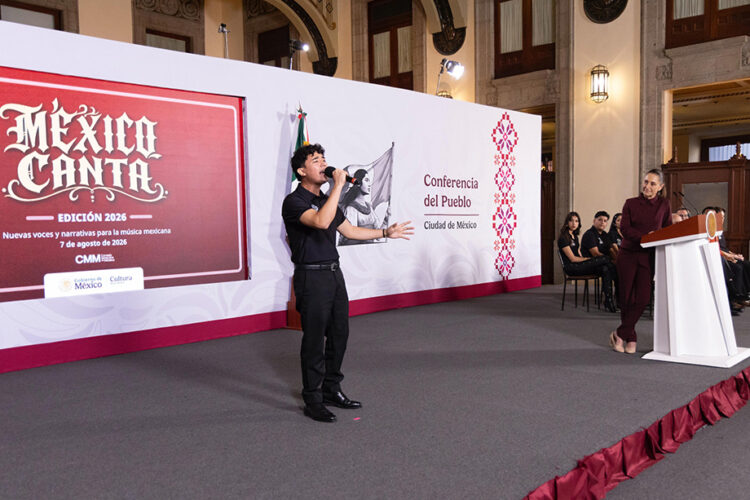 Lo importante de México canta es que la música sea parte de la vida y no la violencia: Claudia Sheinbaum