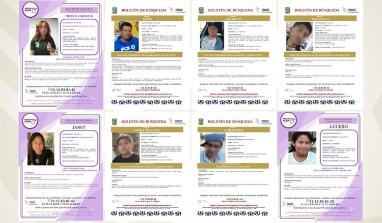 Corrobora FGE localización con vida de ocho personas en Puebla