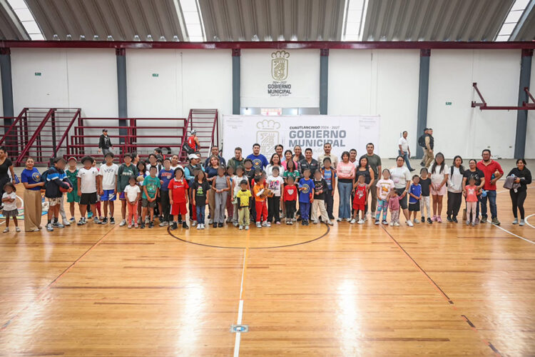Omar Muñoz fortalece el deporte en Cuautlancingo