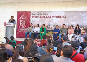 Omar Muñoz inicia construcción del Parque de las Infancias