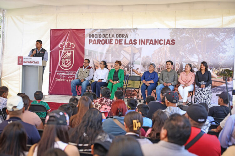 Omar Muñoz inicia construcción del Parque de las Infancias