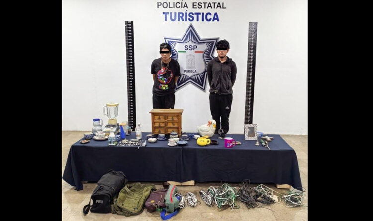 Detiene Policía Turística a dos presuntos asaltantes de casa habitación