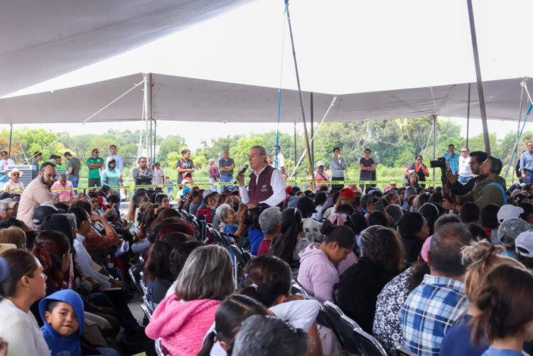 Pepe Chedraui entrega más de 10 mil despensas del programa “Alimentación Imparable” en la Laguna de Chapulco