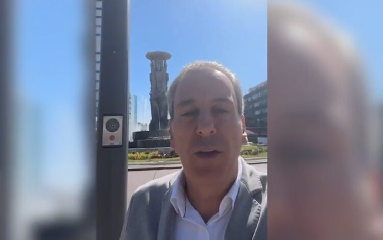 Pepe Chedraui revisa Postes de Seguridad Inteligente para fortalecer la vigilancia en Puebla