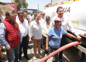 Con Pipas del Bienestar, Gobierno Estatal garantiza derecho al agua en colonias