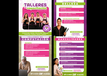 Abre DIF Puebla Capital oferta de talleres de capacitación para último semestre del año