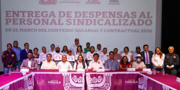Reafirma Tonantzin Fernández su compromiso con la base trabajadora de San Pedro Cholula